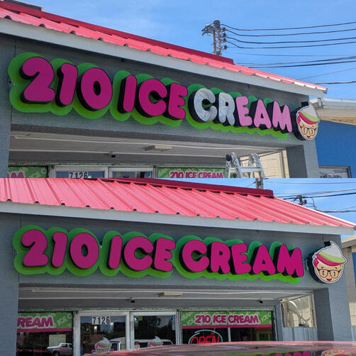 210 Ice Cream Before &amp; After
