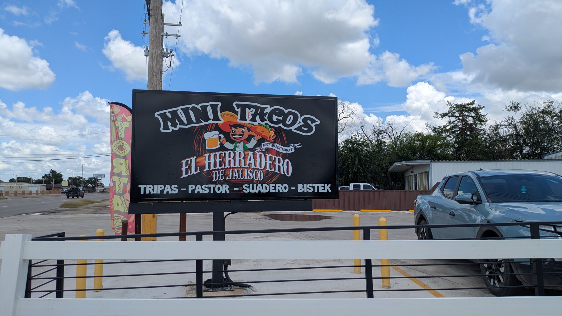 Mini Tacos El Herradero — Double-Face Cabinet Sign