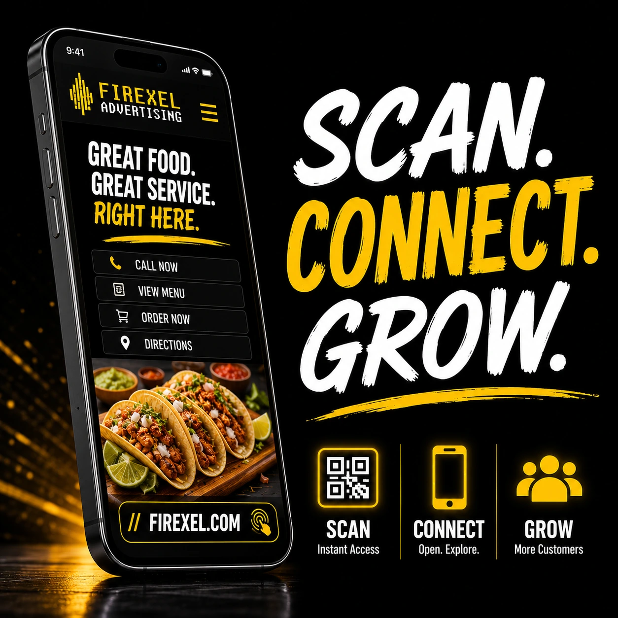 Firexel QR Systems mobile business system